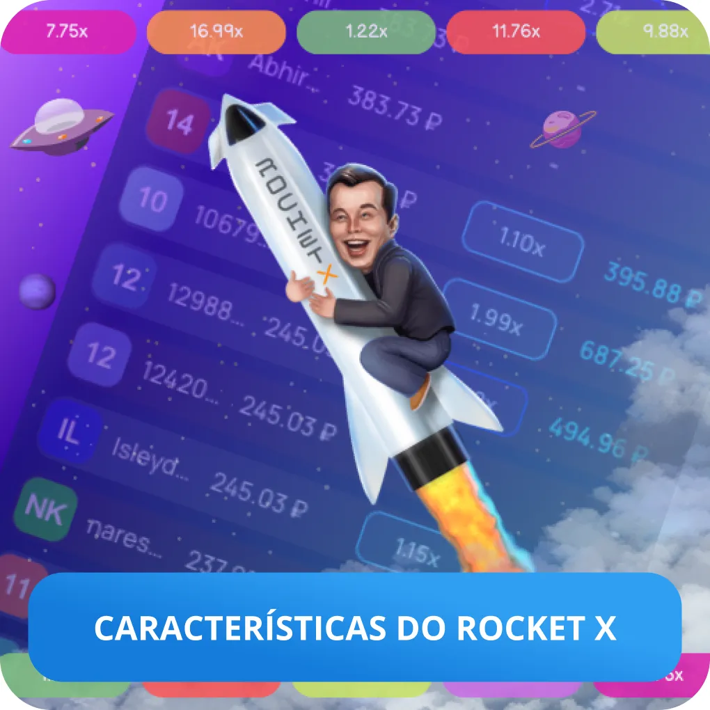 rocket x características